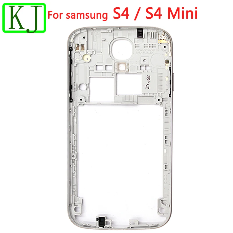 S4 средняя рамка Корпус для samsung Galaxy i9505 i9500 i337 S4 мини средняя пластина рамка с клавишей громкости питания черный/золотой/серебристый