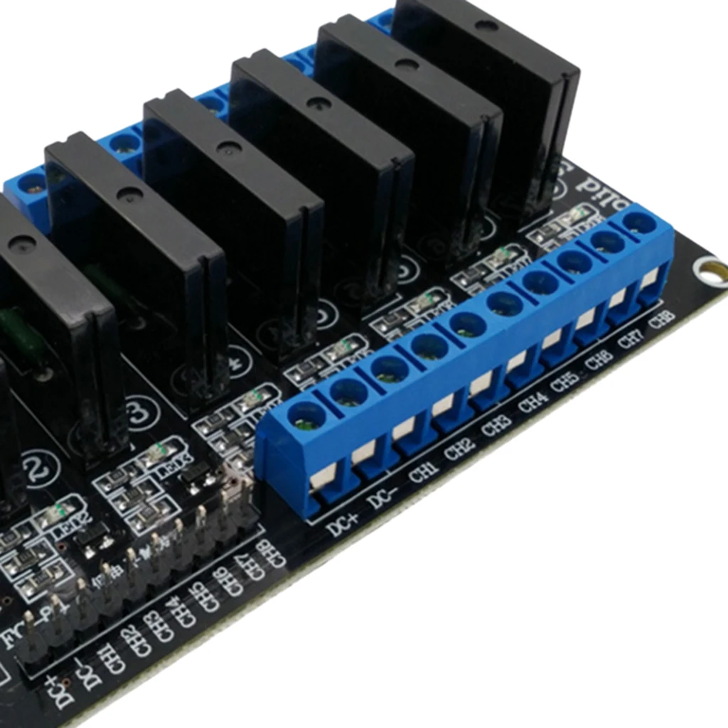 DC 24V вход 8 CH G3MB 202P твердотельный релейный модуль низкий уровень триггера