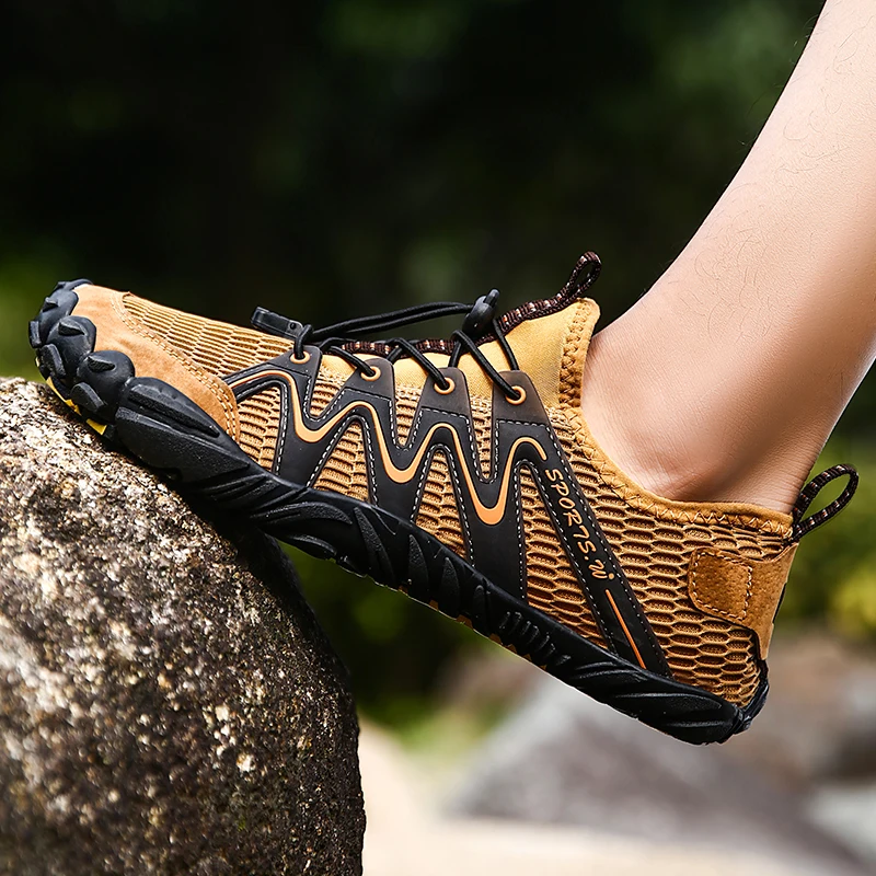 Кроссовки мужские для дайвинга на резинке Нескользящие воды летняя обувь