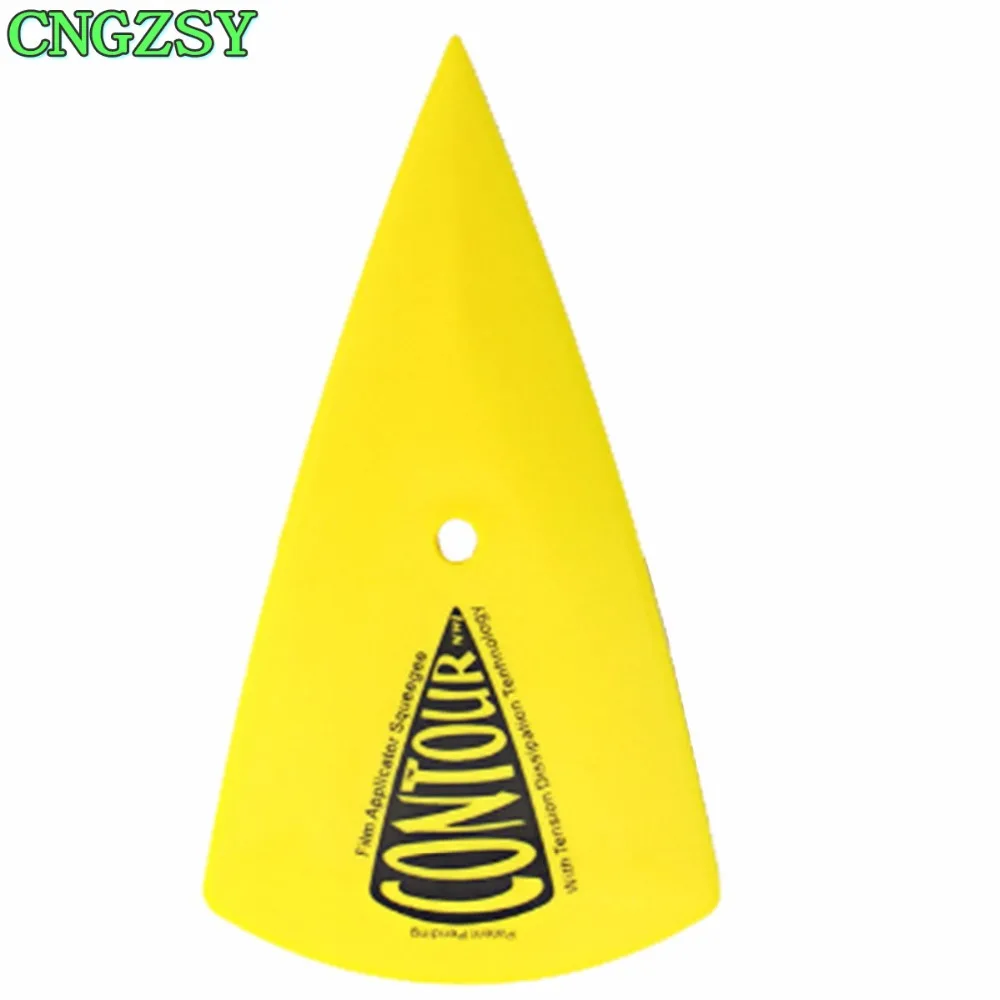 Пластик виниловой оберточной пленки Ракель окна автомобиля фольга Go угловой