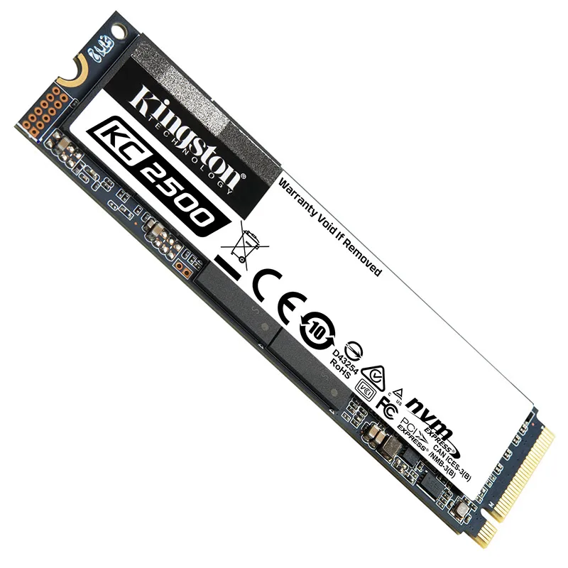 Внутренний твердотельный накопитель Kingston KC2500 M.2 SSD 250 ГБ 500 NVMe PCIe 3 0x4 1 ТБ 2 |