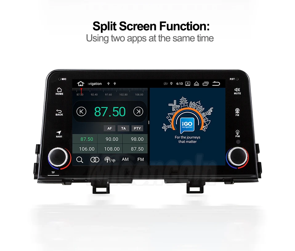 Android 9,0 2+ 32G автомобильный dvd для Kia Picanto gps навигация автомобильный мультимедийный автомобильный Радио