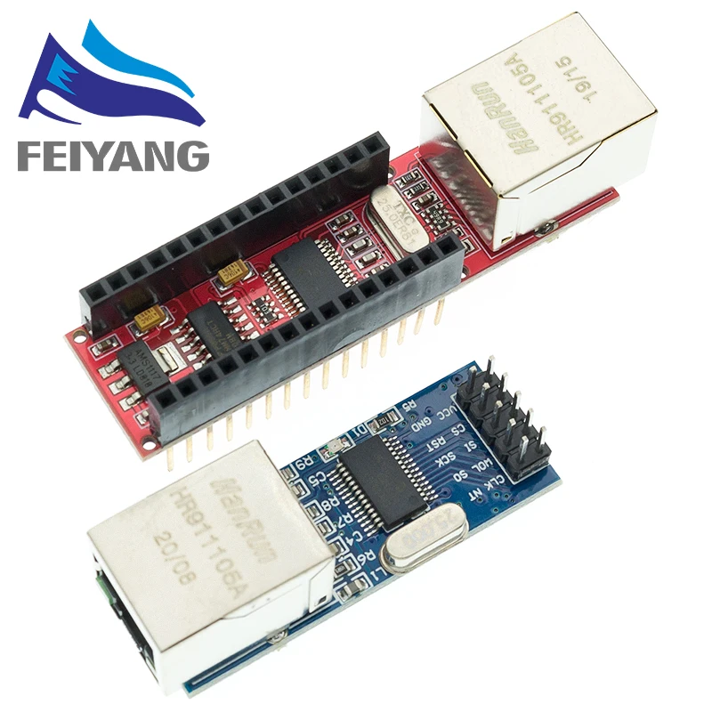 1 шт. ENC28J60 SPI интерфейс сетевой модуль Ethernet (мини версия)|module ethernet|c c |