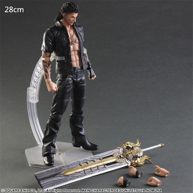 Final Game Fantasy Play Arts KAI, экшн-фигурка Sephiroth Cloud Strife Noctis Lucis Cindy Aurum Squall Leonhart Фигурки Игрушка Кукла - Цвет: 10-without box