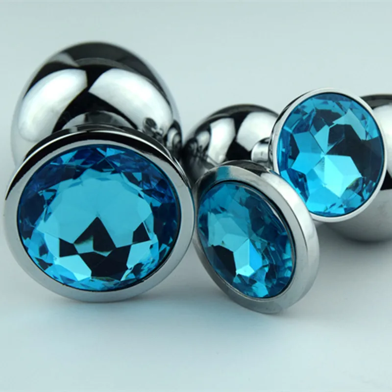 Сексуальные ювелирные изделия для тела с металлической анальной пробкой из