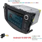 Автомагнитола 2DIN, Android 10, мультимедийный плеер для TOYOTA RAV4 2006-2012, GPS-навигация, Wi-Fi, Bluetooth, 4G, DVD, видео