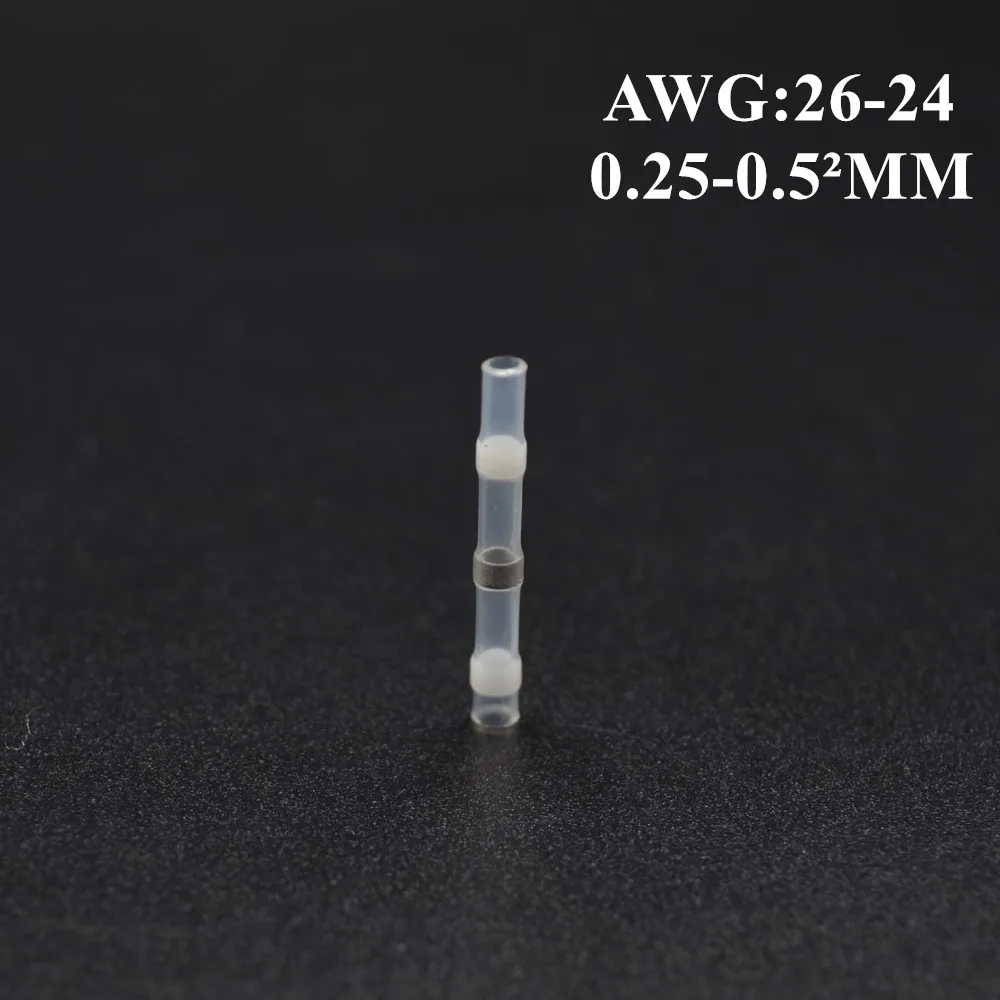 100 шт. провода терминала терм усадочная утепленная Водонепроницаемый припоя