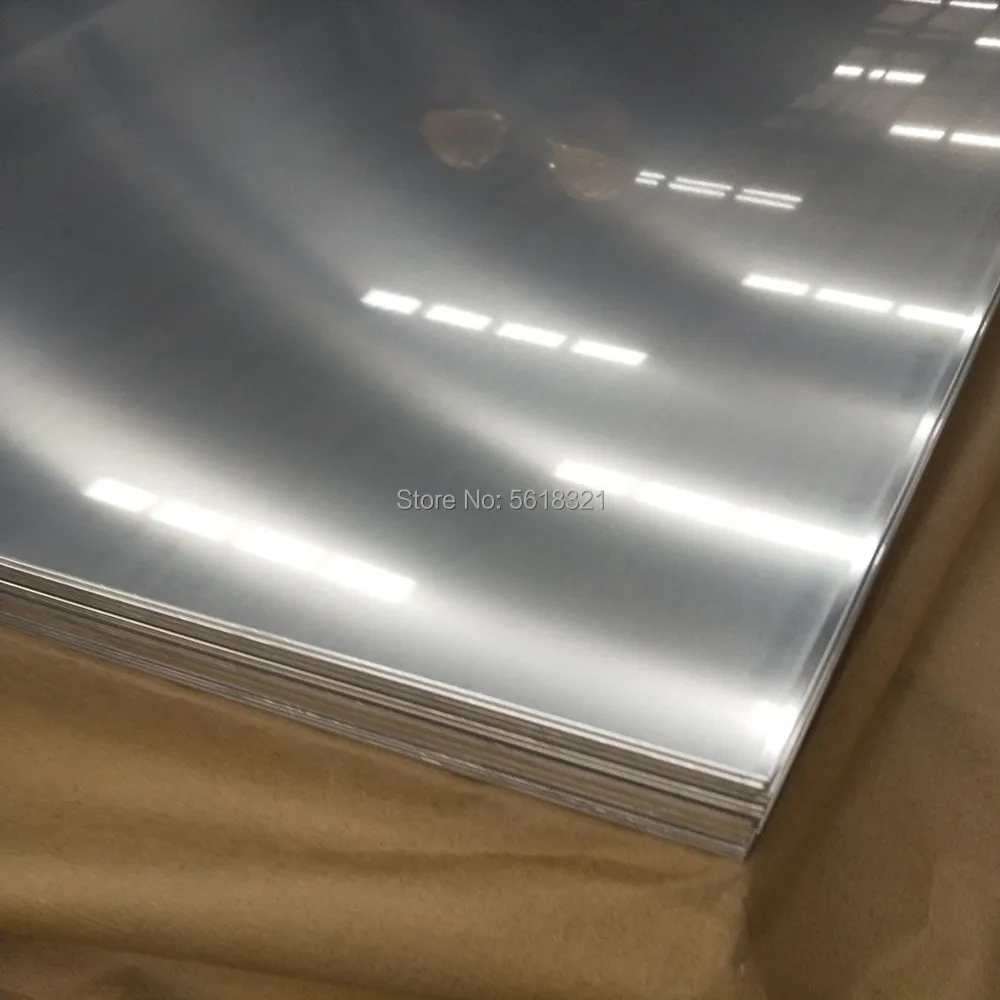 Алюминиевая пластина на заказ для самостоятельного изготовления 6061 длина 300x300 мм