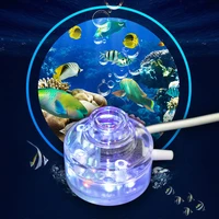 new aquarium air bubble led light colorful decoration 110 240v air increase use with air pump for fish tank beautiful waterscape