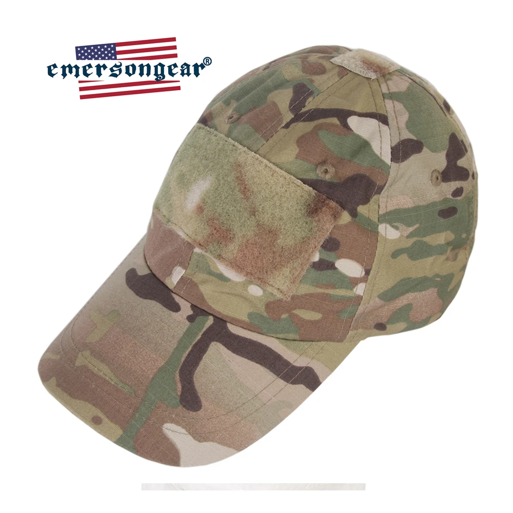 Emersongear Tactical Baseball Cap Headwear Hat Outdoor Sun Protective Multicam Camo Fishing Hunting Airsoft Cycling Sports Nylon