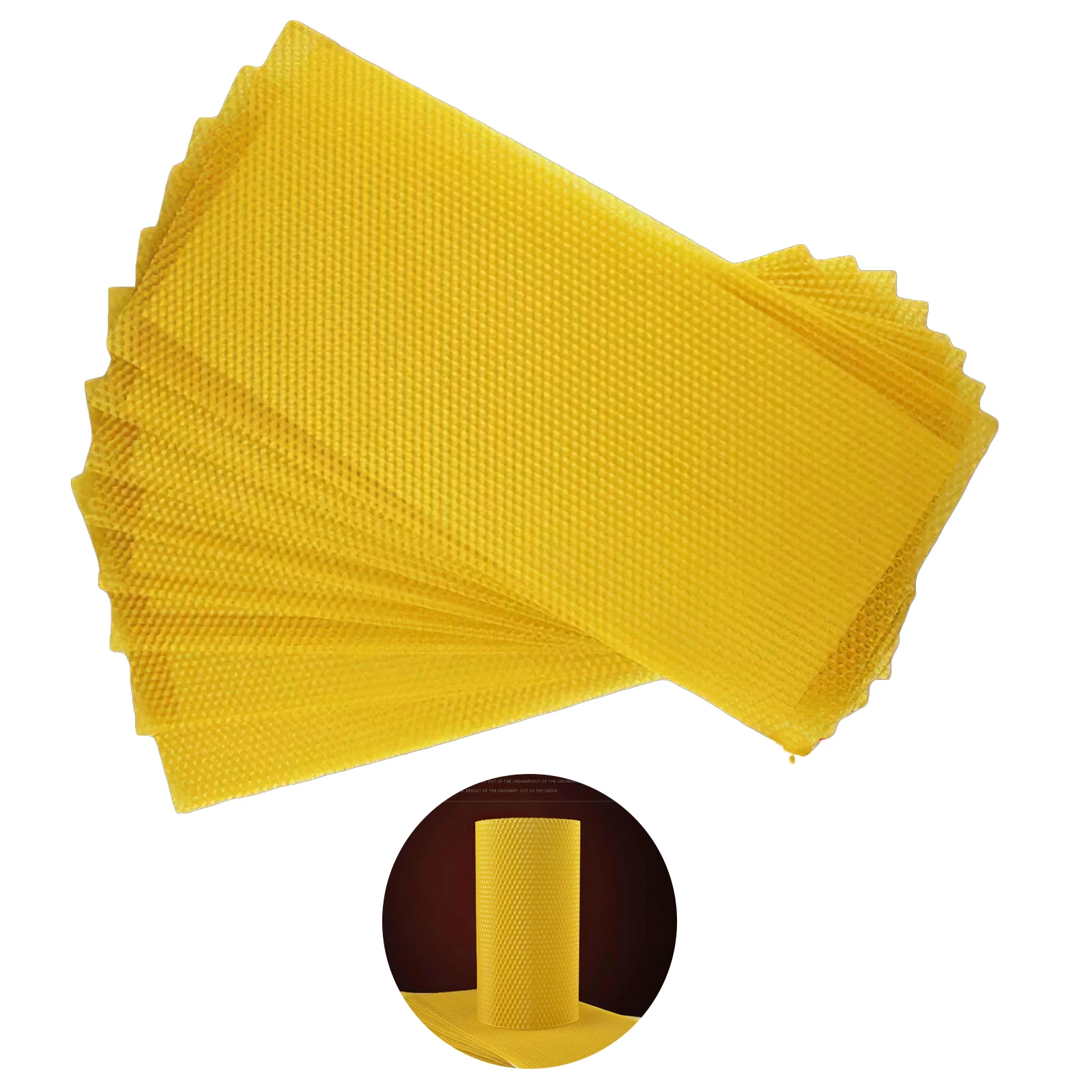 10 шт. листы из пчелиного воска с сотовой текстурой | Дом и сад