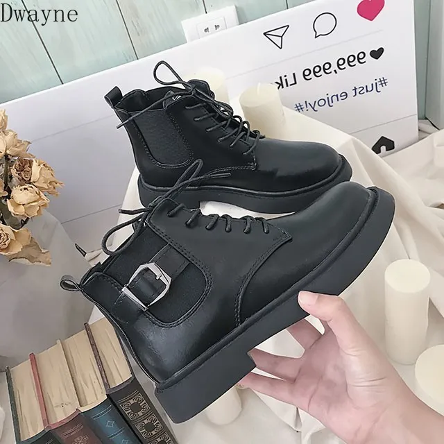 Ботинки martin Женские ботинки в британском стиле Новинка 2019 года дикие женские с