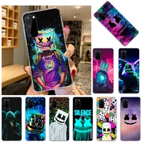 soft tpu phone case for samsung galaxy s21 ultra s20 fe 5g s10 lite s8 s9 plus s7 s10e cartoon dj man clear silicone cases cover