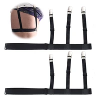 new 1pair men and women shirt garters clothes accessories stays business suspenders braces mens garter belt