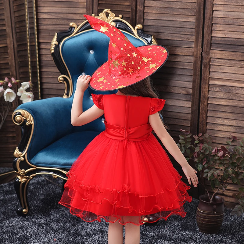 Платье для маленьких девочек 1-8 лет свадебное платье детское праздничное