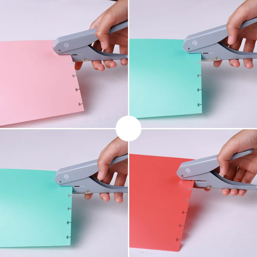 KW-trio ручной DIY гриб перфоратор одиночный для перфорации бумаги резак с линейкой для Офис Дом школа студентов
