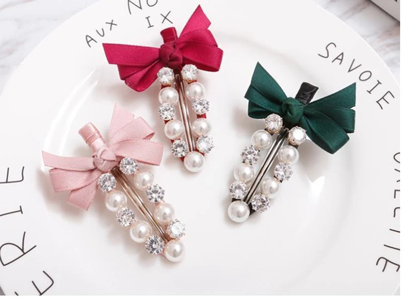 1 Pcs Pearl Metal Women Hair Clip Bobby Pin Barrette Hairpin Hair Accessories Beauty Styling Tools Dropshipping New Arrival Hot