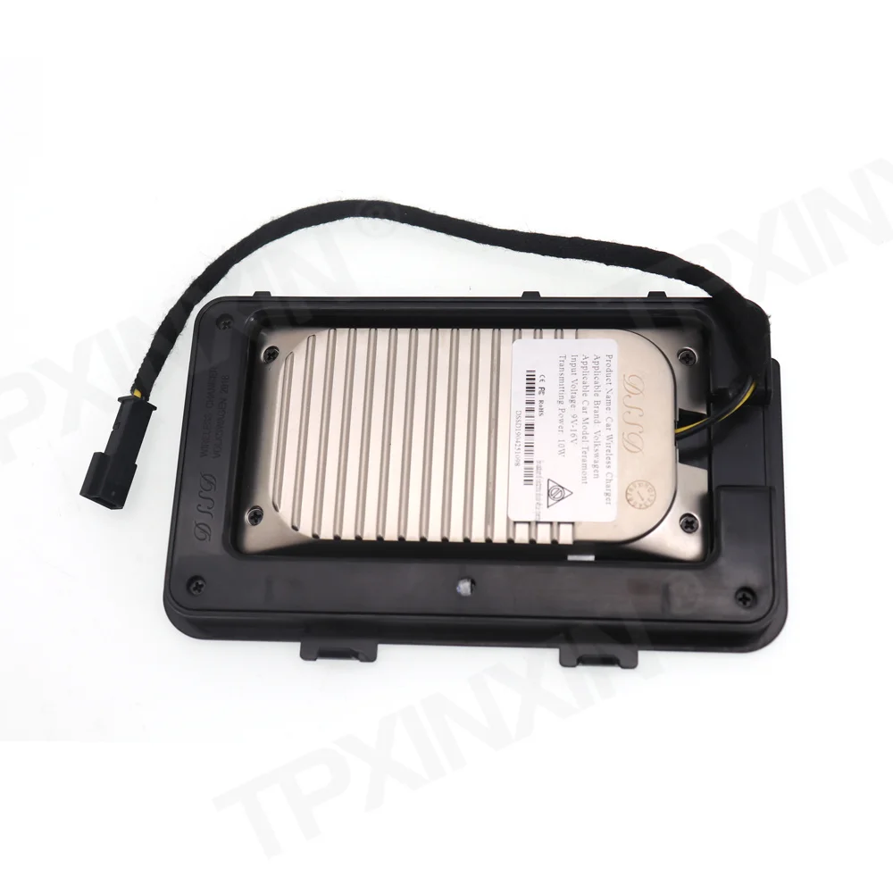 Автомобильное беспроводное зарядное устройство QI дляVolkswagen Teramont/T-Roc Passat (19) 2017 2018