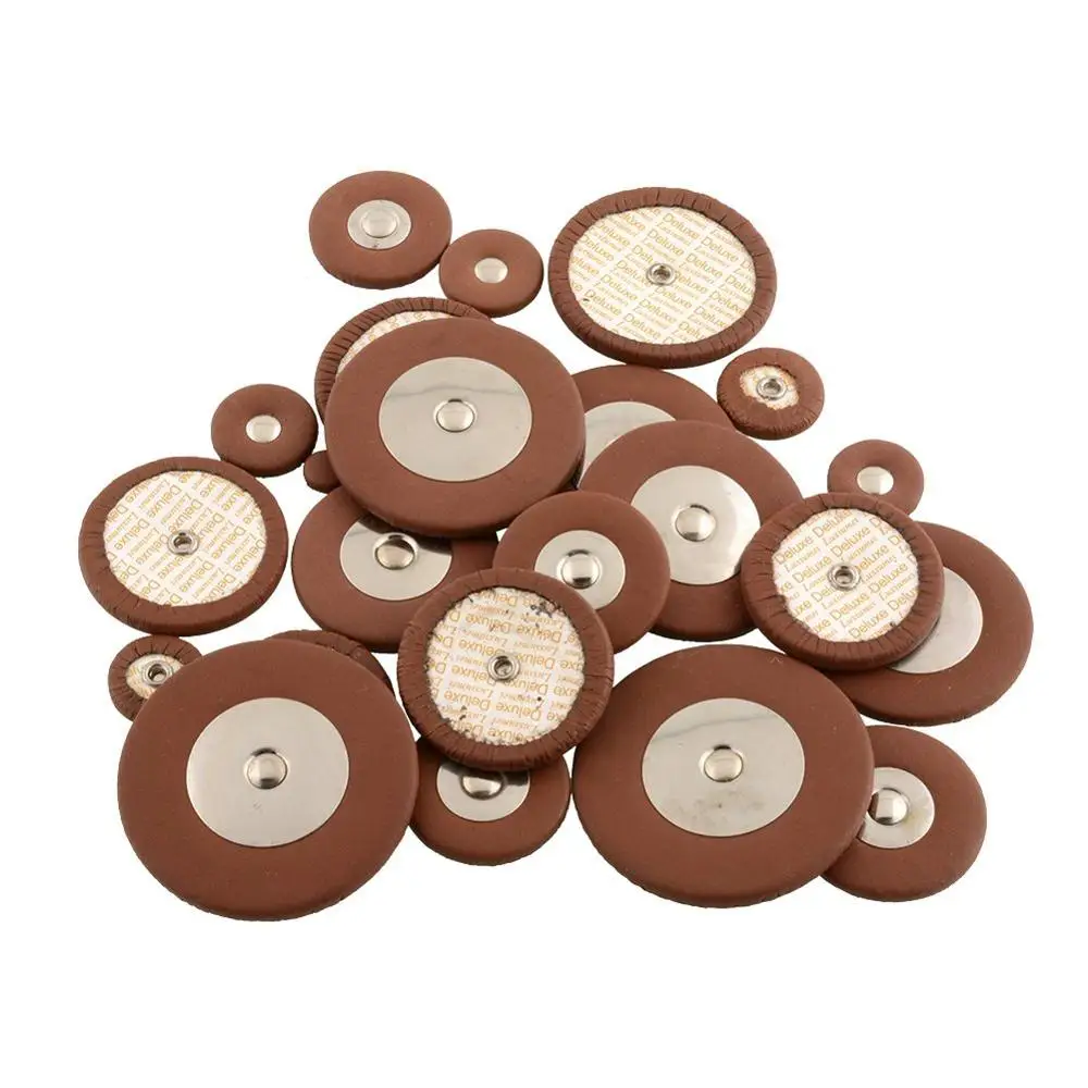 25 шт./компл. саксофон SAX для альт саксофона сменные Деревянные коричневые кожаные