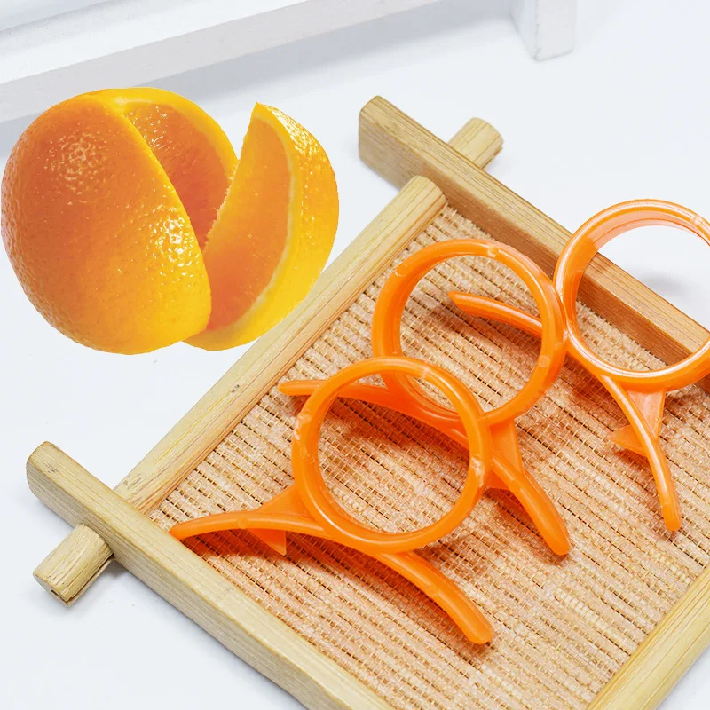 5Pcs Portable Fruit Peeler Slicer Lemon Citrus Grapefruit Orange Skin Remover Cutter Opener Easy Kitchen Tools | Дом и сад