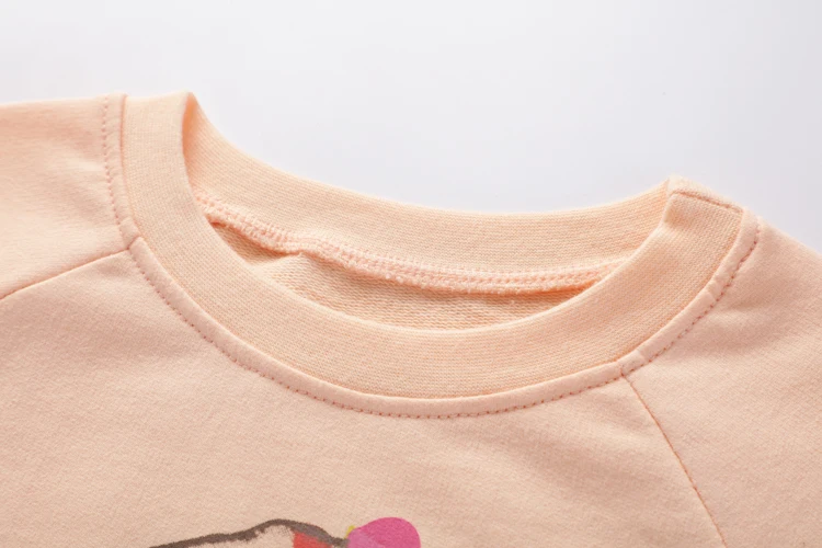 Little maven/Новинка г.; Осенняя брендовая одежда для маленьких девочек; тонкие розовые толстовки с принтом жирафа для малышей; одежда для маленьких девочек; C0168