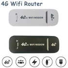Новейший 3G4G SIM-карта Wi-Fi модем разблокированный USB-роутер US Dongle Беспроводной LTE Автомобильная точка доступа Wi-Fi Мобильный сетевой адаптер широкополосный