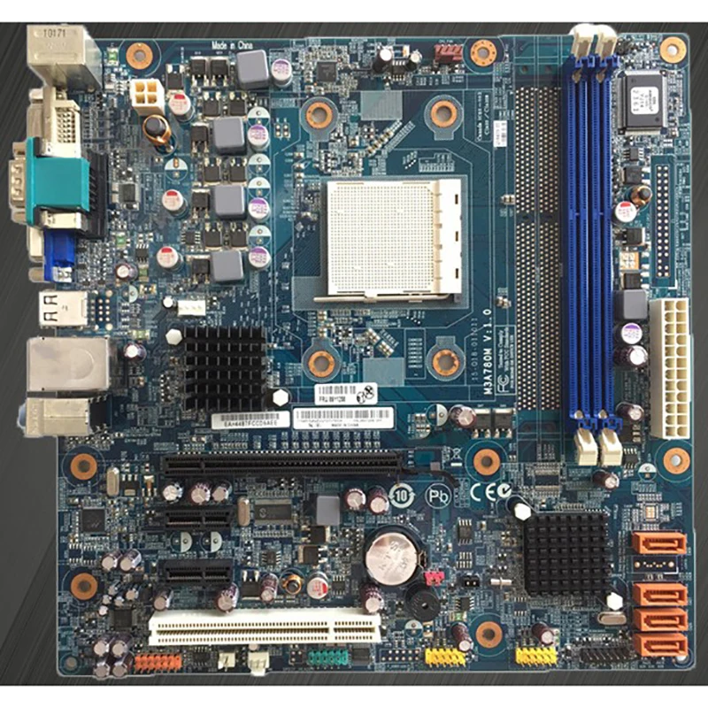 100% Working For Lenovo Thinkcentre A63 780G M3A780m RS780Q-LM2 89Y1256 64Y7161 Motherboard | Компьютеры и офис