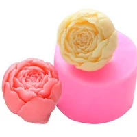 3d diy bloom rose flower buds silicone cake mold fondant mold clay soap cupcake jelly candy chocolate decoration baking tool