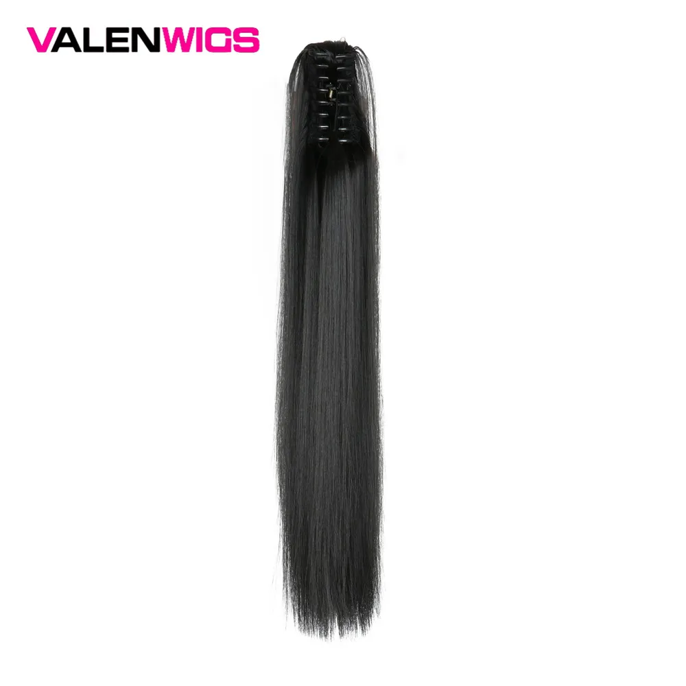 Волосы для наращивания на заколке конского хвоста 24 дюйма | Шиньоны и парики