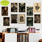 Готэм ТВ крафт-бумага плакаты картина стены искусство картина для комнаты домашний декор