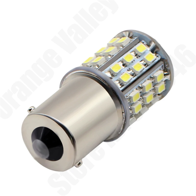 10 шт. супер яркие P21W 1156 BA15S 64 SMD светодиодный 1206 Автомобильные стоп сигналы