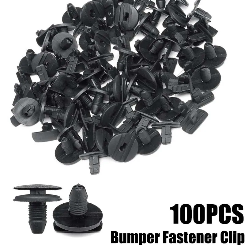 

100Pcs Car Auto Interior Clip Fastener Push Type Rivet Retainer Bumper Fender Fixed Clamp For Citroen/Peugeot For Picasso Sega