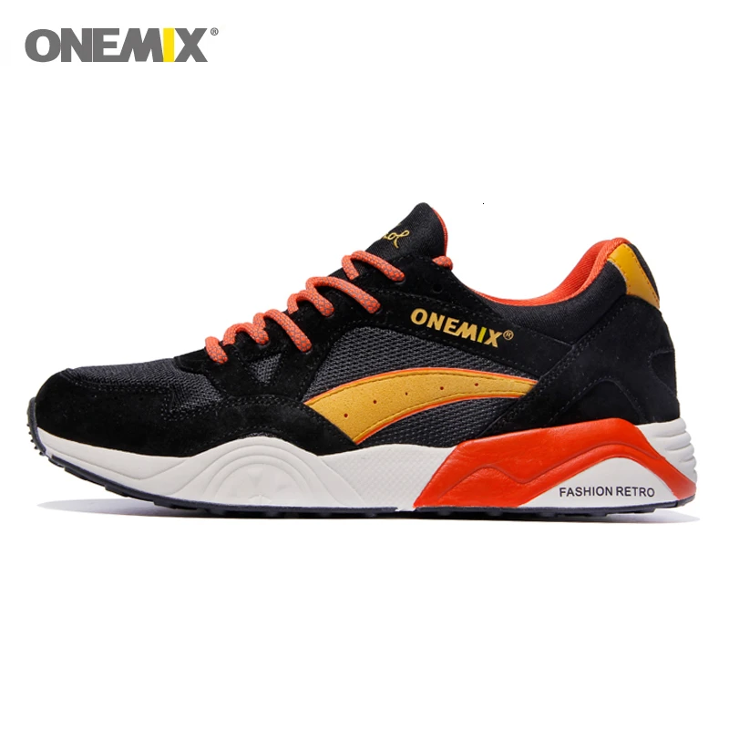 ONEMIX, Ретро стиль, мужские кроссовки, светильник, дышащие, на шнуровке, для взрослых, мужские, для улицы, спортивные, повседневные, тренировочные, для бега, беговые кроссовки
