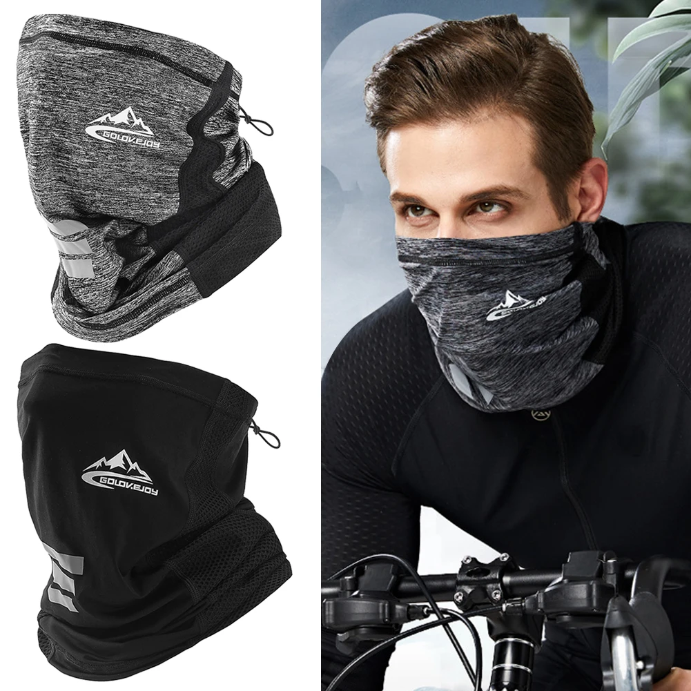 

UV Protection Ice Silk Face Cover Neck Tube Outdoor Sports Bandana Scarf Breathable Hiking Scarf Neck Gaiter Bandana