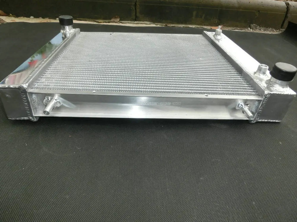 Горячая Распродажа радиатор из алюминиевого сплава + вентилятор 1989-1994 Для LAND ROVER