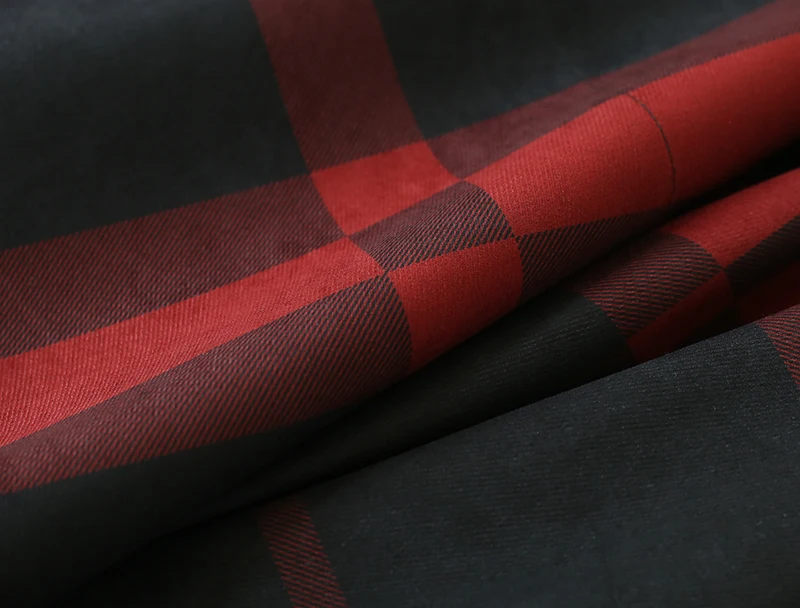 

Autumn Winter Large Size Fashion Women's Trench Plaid Trench Long Cardigans for Female England Style Windbreaker Coat Plus Size