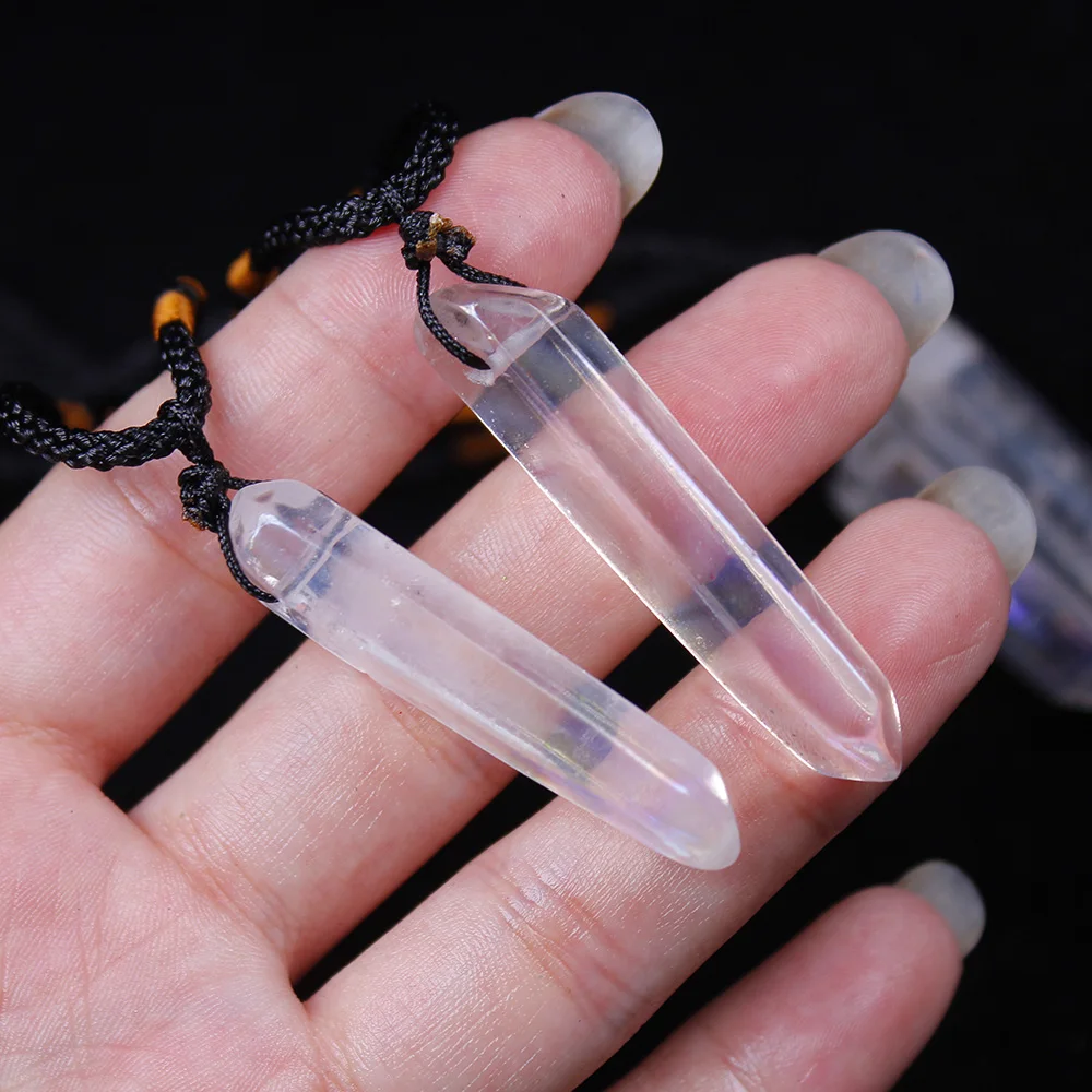 AP 1 шт. натуральный гальванический прозрачный кварцевый одиночный Кристалл