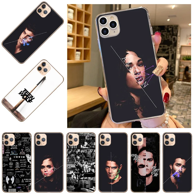 

Derek Hale Teen Wolf Phone Case For iPhone 13 12 mini 11 Pro X XS Max XR SE2020 7 8 Plus Clear Fashion Silicone Soft TPU cover