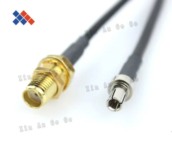 Гнездо SMA для TS9 RG174 15 см USB модема ZTE с отрезом кабеля|Соединители| |