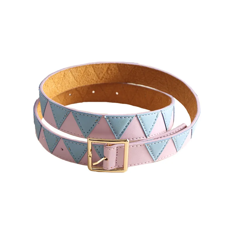 Ремень для косплея регулируемый пояс с одним рядом отверстий костюма