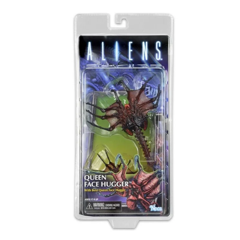 

NECA Wave 10 Alien Queen face worm 7 inch joints are movable Action Figureals Brinquedos Model