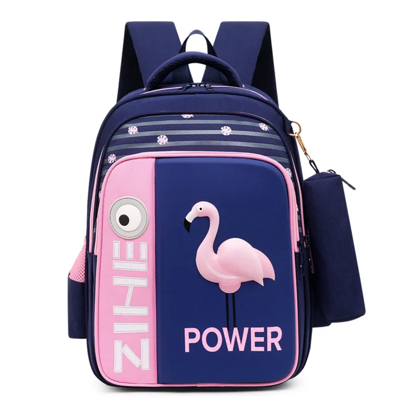 Модные детские школьные ранцы, ортопедический водонепроницаемый рюкзак для девочек и мальчиков, детские школьные портфели
