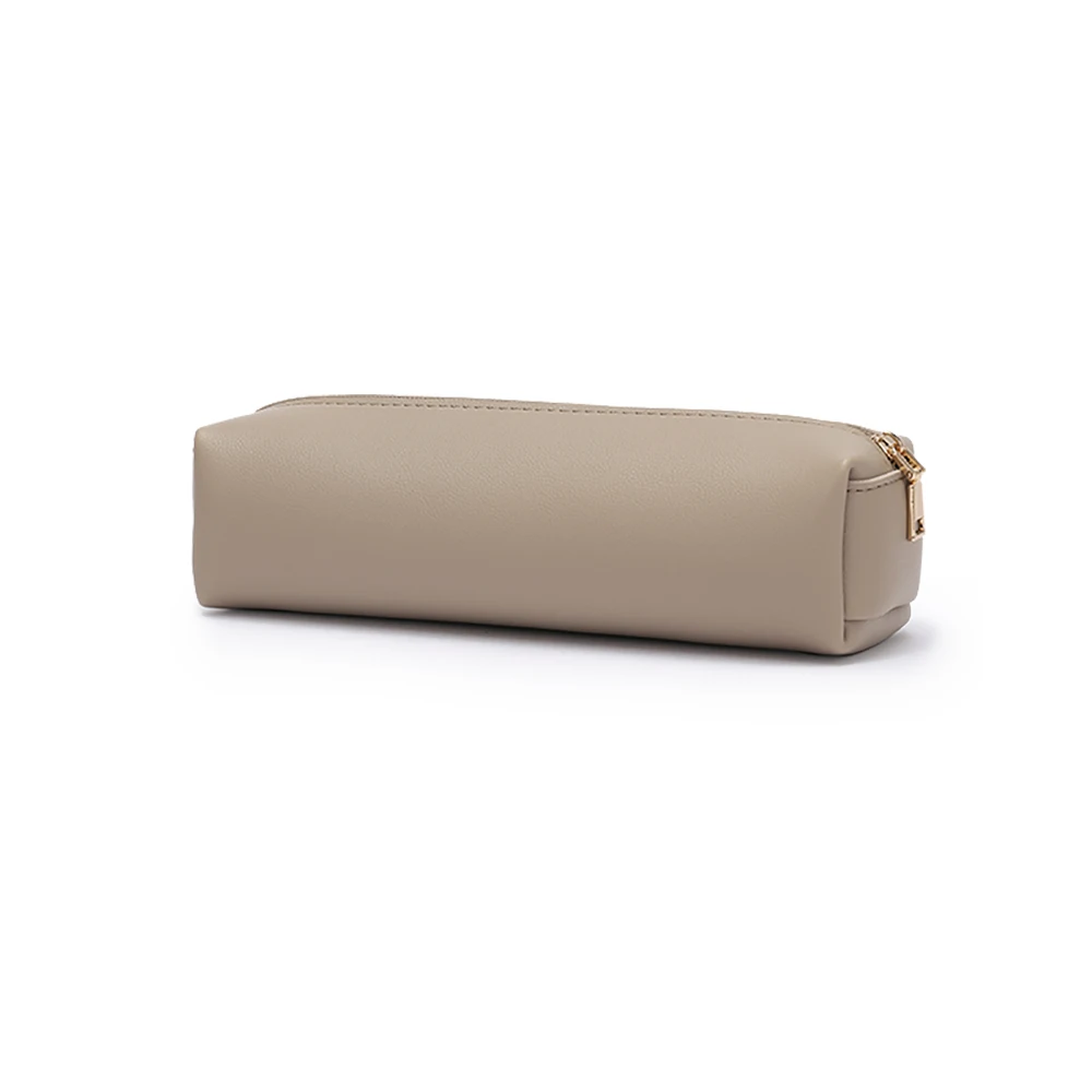 Простой однотонный чехол карандаш вместительная коробка для канцелярских