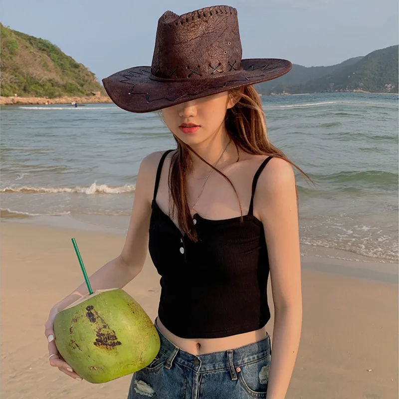 

Укороченные топы на пуговицах, женские топы без рукавов с бретельками, майки, женские топы, летние сексуальные трикотажные топы для женщин ...