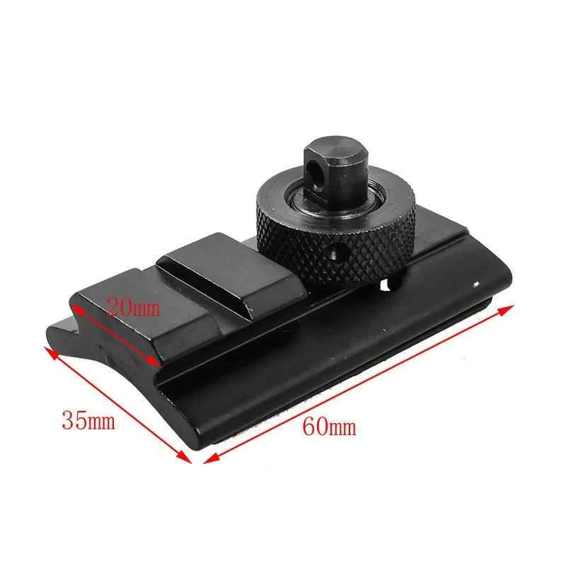 

Tactical Picatinny Weaver Rail Sling Stud Swivel Slot Adaptor Airsoft Hunting Shooting 20mm Adapter Mount