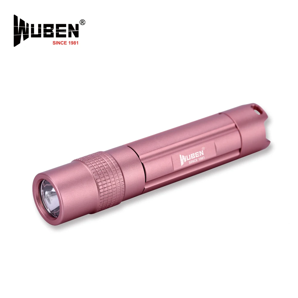 WUBEN E501 Mini LED Flashlight Pocket flashlights Portable led Lantern USB Rechargeable Lamp Key Light Zoomable Waterproof Torch | Лампы и