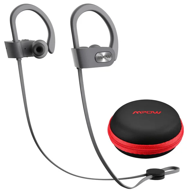 Тёмно-синий Mpow наружные Беспроводные спортивные наушники пламя 088AR Bluetooth наушники портативные IPX7 водонепроницаемые наушники-вкладыши гарнитура - Цвет: Тёмно-синий