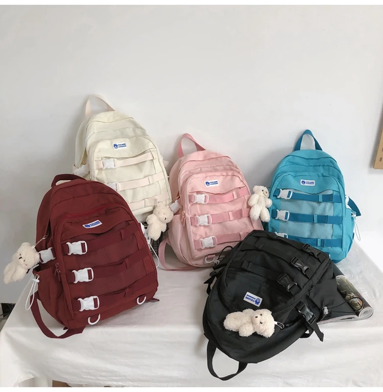 

4710 Корейская версия школьного рюкзака Harajuku ulzzang, женский летний рюкзак