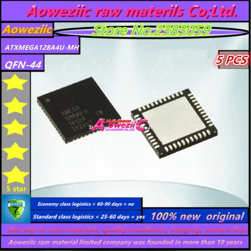 

Aoweziic 2019 + 100% Новый оригинальный ATXMEGA128A4U-MH XMEGA128A4U-H микроконтроллер 128A4U-H QFN-44