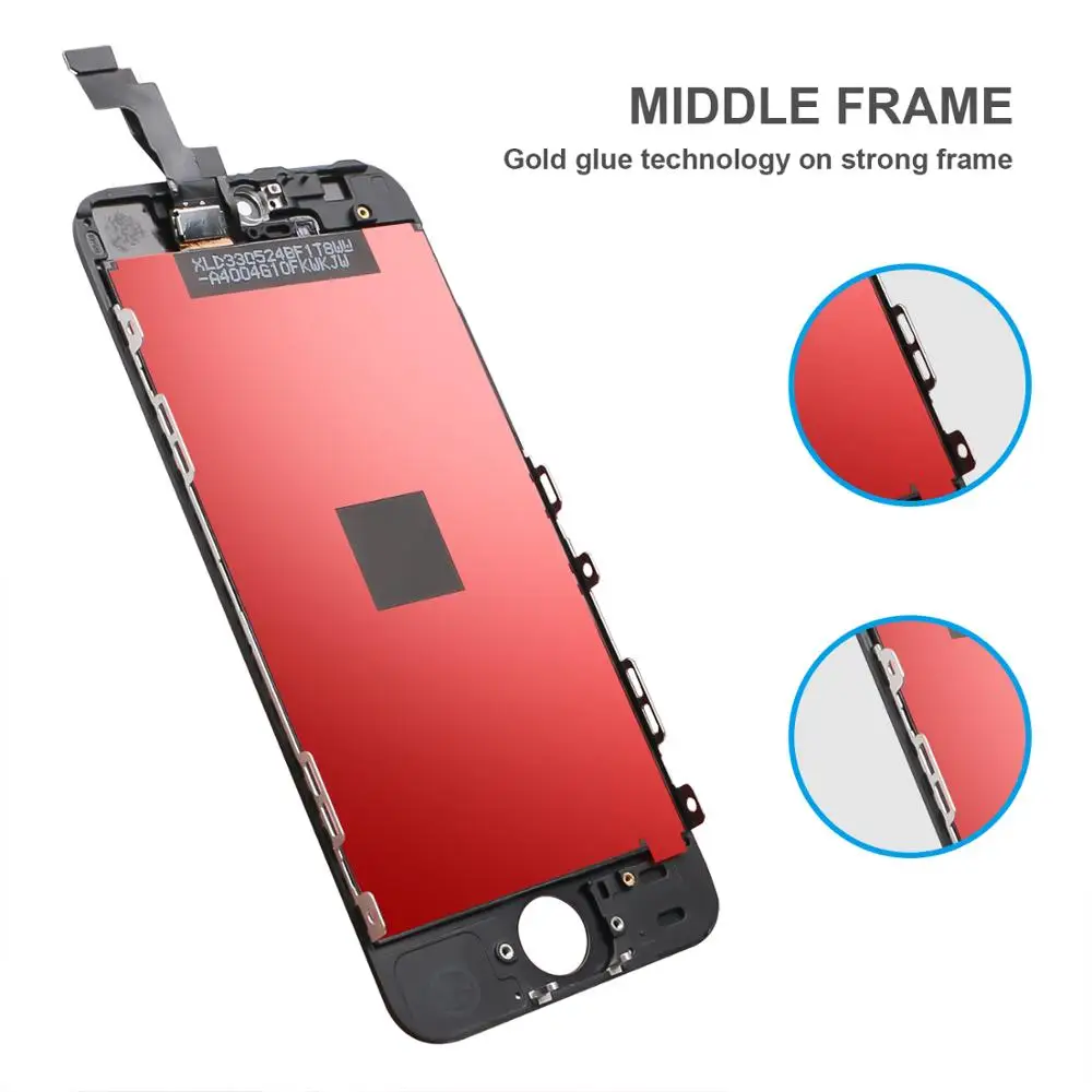 AAA + LCD Pantalla для iPhone 5 5C 5S ЖК дисплей экран замена дигитайзер сборка без битых